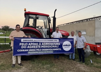 CODEAM volta a ter protagonismo sob a gestão de Júnior de Rivaldo e recebe 5 novos tratores para fortalecer municípios da região