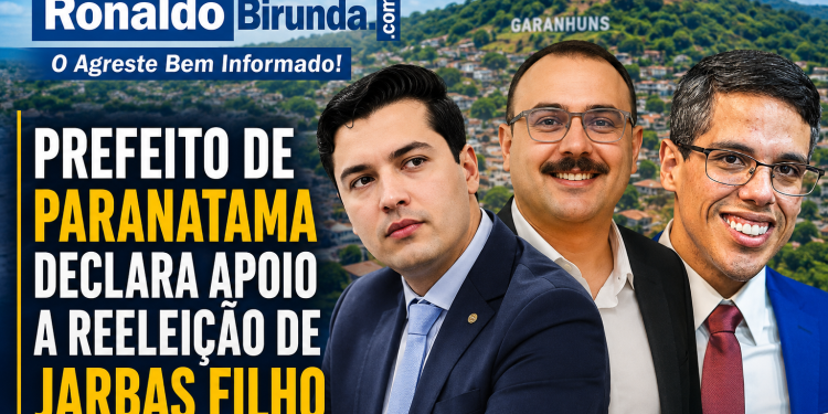 Prefeito de Paranatama declara apoio à reeleição de Jarbas Filho e deixa base de Cayo Albino