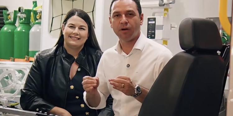 Elton Martins anuncia chegada de nova ambulância para reforçar a saúde de Águas Belas