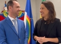 Raquel Lyra cumpre agenda em Águas Belas nesta terça (28) ao lado do prefeito Elton Martins