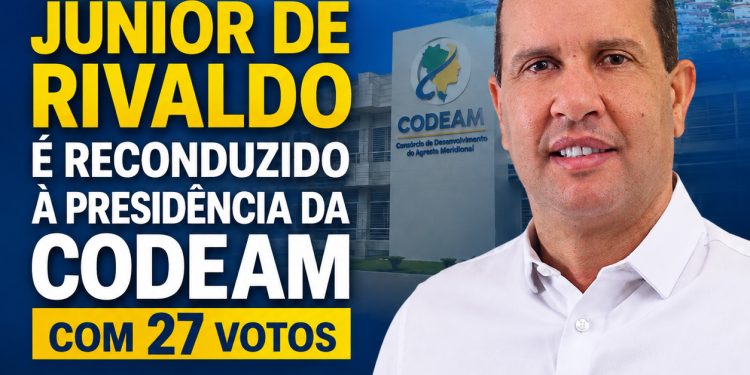 Júnior de Rivaldo é reconduzido à presidência da CODEAM com 27 votos